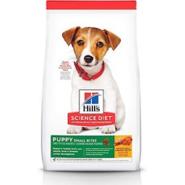 Hill's Science Diet, Alimento para Perro Puppy (Cachorro) Small Bites, Seco (bulto) 2kg
