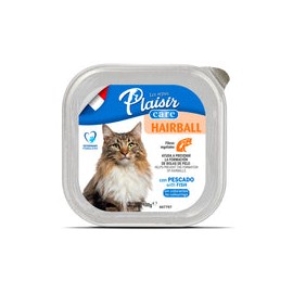 Les Repas Plaisir Hairball Control Alimento Húmedo Control de Bolas de Pelo para Gato Adulto Receta Pescado, 100 g
