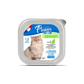 Les Repas Plaisir Urinary Care Alimento Húmedo Cuidado Urinario para Gato Adulto Receta Pescado y Frutos Rojos, 100 g
