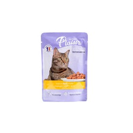 Les Repas Plaisir Alimento Natural Húmedo Receta Pavo en Salsa para Gato Adulto, 85 g