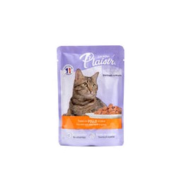 Les Repas Plaisir Alimento Natural Húmedo Receta Pollo en Salsa para Gato Adulto, 85 g