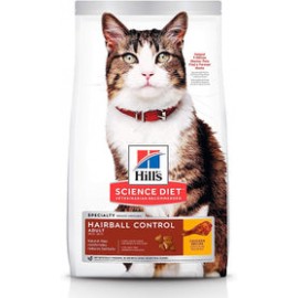 Hill's Science Diet, Alimento para Gato Adulto Hairball Control, Seco (bulto) 1.6kg