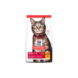 Hill's Science Diet Alimento Seco para Gato Adulto Receta Pollo, 7.3 kg