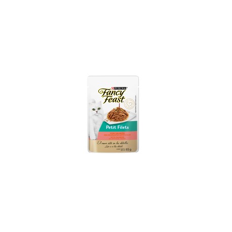 FANCY FEAST - Alimento Húmedo Petit Filete Salmón Pouch 85 g