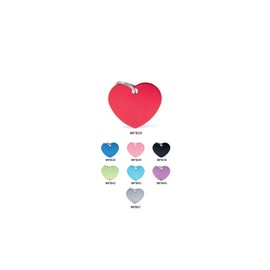 Placas MyFamily - BIG HEART ALUMINIUM PINK MFB29