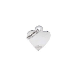 Placas Myfamily - Small Heart Chrome Mfb21