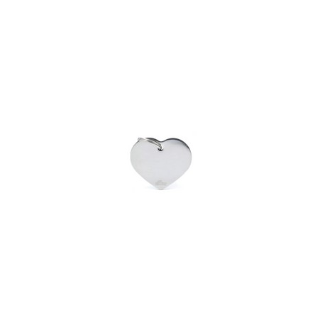 Placas MyFamily - BIG HEART CHROME MFB26