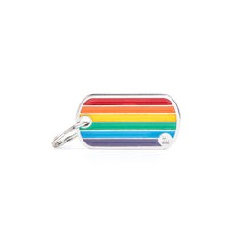 MyFamily Placa Rainbow Bandera