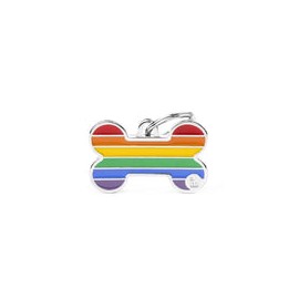 MyFamily Placa Rainbow Hueso Grande